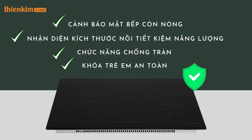 Bếp từ Hafele HC-I772D 536.61.645 tính năng hiện đại